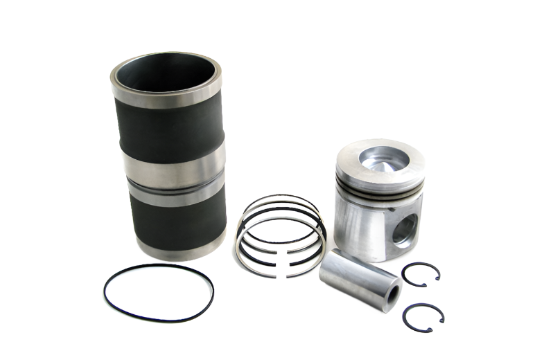 CUMMINS 6CT 8.3 CDC PISTON & LINER KIT THICK WALL (BLOCK 3934906, THICK WALL/SHORT LINER FLANGE 5.152", LENGTH: 9.12"/234mm) 3802403S New