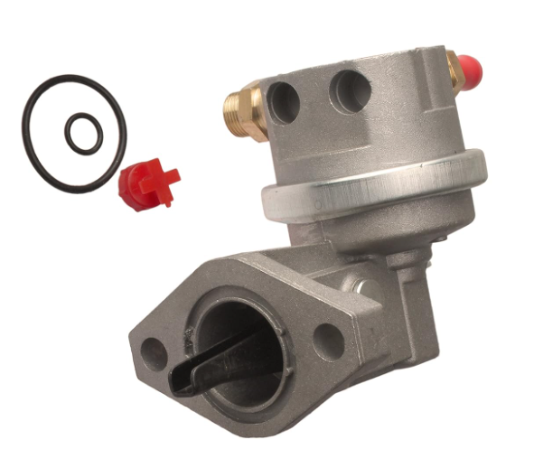 JOHN DEERE 4045 T/H TIER 2-3 FUEL TRANSFER PUMP (LINE CONNECTION ARE ONE HOSE BARBS & ONE THREADED) TRE68345 New