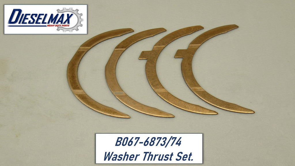 CATERPILLAR 3054C/E TURBOCHARGED THRUST WASHER .007 (SET OF 2 PIECES) B067-6873-74 New